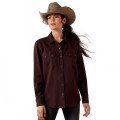 ARIAT LADIES EARTHBOUND WESTERN SNAP SHIRT